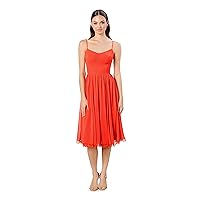 Dress the Population Women's Mercy Fit and Flare Midi Dress