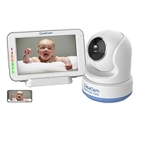 Dual Mode Local & Remote View Baby Monitor with 5