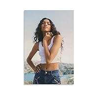 QINLIN Zendaya Posters Actor Artistic Photo Sports Vest Canvas Wall Art Prints Poster Gifts Photo Picture Painting Posters Room Decor Home Decorative 12x18inch(30x45cm)