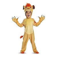 Disguise Disney Junior Kion Lion Guard Deluxe Toddler Boys' Costume, L (4-6)
