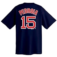 Dustin Pedroia Boston Red Sox Big & Tall Name and Number T-Shirt
