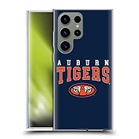 Head Case Designs Officially Licensed Auburn University AU Auburn Tigers Soft Gel Case Compatible with Samsung Galaxy S23 Ultra 5G