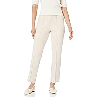 Anne Klein Women's Pull on Hollywood Waist Straight Ankle Pant