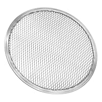 Pizza Pan Baking Tray Oven Safe Baking Pan Roasting Pan Stainless Steel Wire Mesh Bakery Pizza Plate Baking Supply Pizza Mesh Pan To Bake Bakeware Mesh Screen Accessories Aluminum
