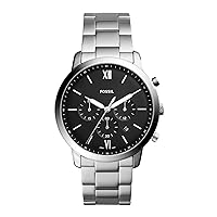FOSSIL Neutra Men's Chronograph Watch with Stainless Steel or Leather Strap