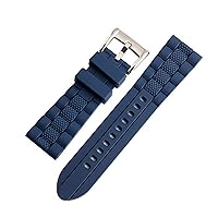 RAYESS 20mm 22mm 23mm Rubber watchband Strap Men Women WATCHBAND for AR watch