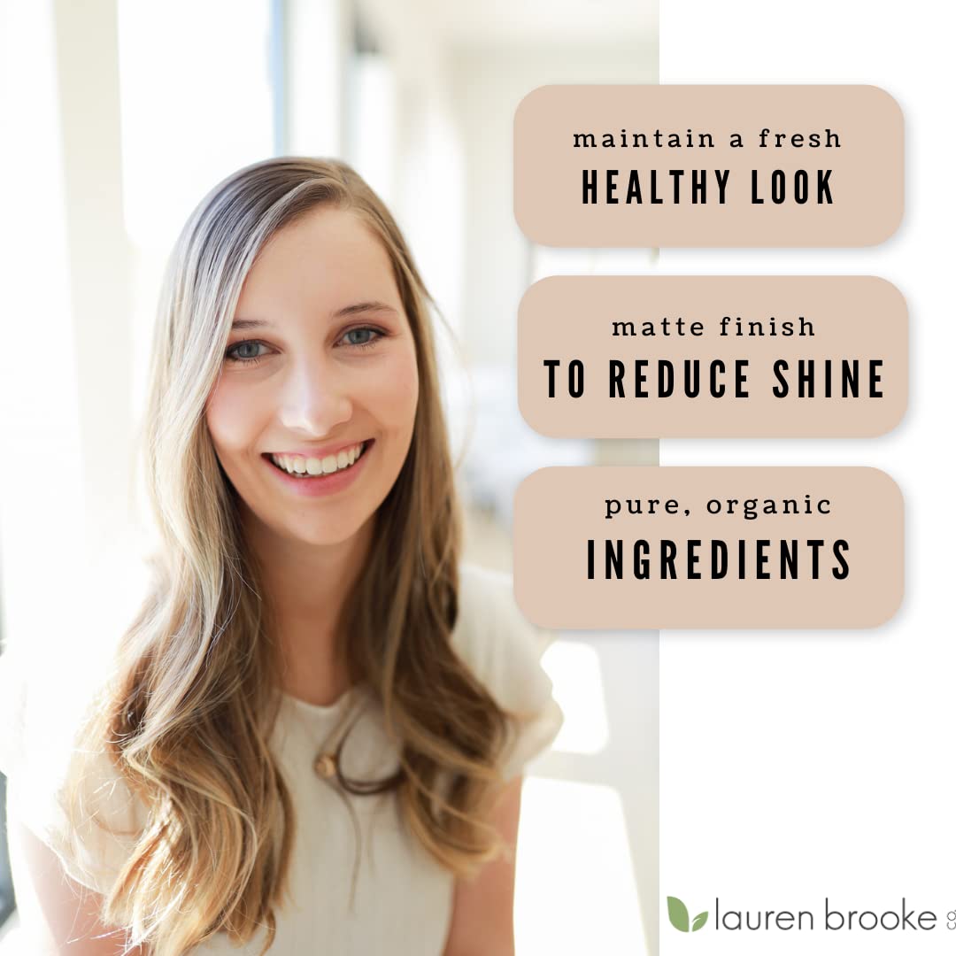 Lauren Brooke Cosmetiques Translucent Finishing Powder , Natural and Organic Makeup 9gram