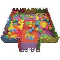 foam activity Soft Baby Play Mat - Interlocking Floor Tiles, Non-Toxic, Crawling, Mat , Children Play Room & Baby Nurseries | Infant, Baby, Tod