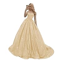 Rjer Sweetheart Satin Prom Dresses Sparkly Spaghetti Straps A Line Formal Dresses for Women