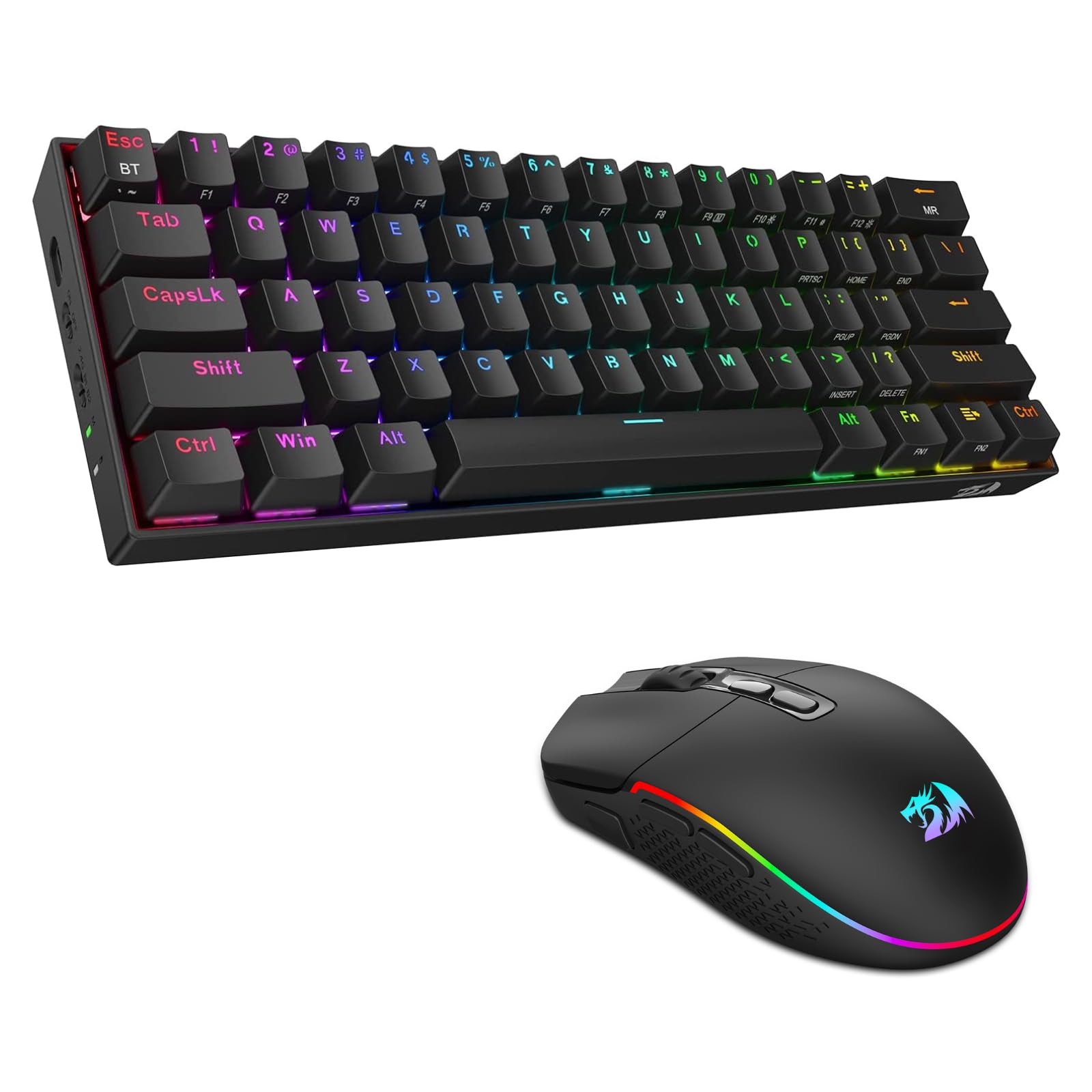 Redragon K530 Keyboard & M719 Wireless Gaming Mouse Bundle