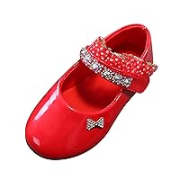 Princess Shoes Toddler, Toddler Kids Baby Girls Shoes Crystal Princess Shoes Solid Casual Shoes