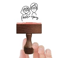 Custom Rubber Wood Stamp Personalized Logo (3.2