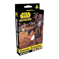 Star Wars Shatterpoint Sabotage Showdown Mission Pack - Tabletop Miniatures Game, Strategy Game for Kids and Adults, Ages 14+, 2 Players, 90 Min Playtime, Made