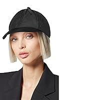 AynnQueen Super Light Wig Quick Drying Baseball Cap with Synthetic Wig Attached 6inch Short Straight Hair UV Protection for Outdoor Sports (Ash Blonde Mix Bleach Blonde)