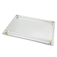 Mirrored Serving Tray Size Large,12