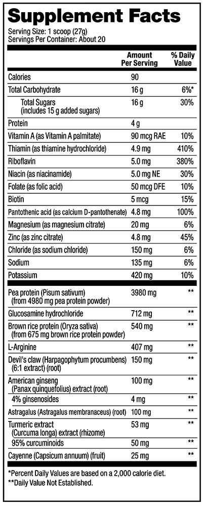 Vega Sport Recovery Tropical (20 Servings) Post Workout Recovery Drink for Women and Men, Electrolytes, Carbohydrates, B-Vitamins, Vitamin C and Protein, Vegan, Gluten Free, Dairy Free, 1.2lbs