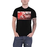 Killing Joke T Shirt First Album Band Logo Official Mens Black Size XL