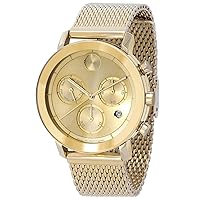 Movado Bold Evolution Chronograph Quartz Gold Dial Men's Watch 3600929