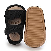 LAFEGEN Baby Boys Girls Summer Sandals Non Slip Soft Sole Outdoor Infant Toddler First Walker Crib Shoes (0-18Months)