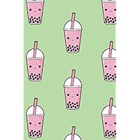 Pink and Green Cute Kawaii Boba Notebook | Milk Tea Bubble Composition Notebook College Ruled: Aesthetic Bubble Tea Journal Pink and Green Cute Kawaii Boba Notebook | Milk Tea Bubble Composition Notebook College Ruled: Aesthetic Bubble Tea Journal Paperback