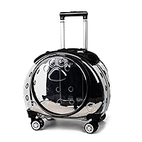 NA New pet trolley bag outing portable clear pet backpack multifunctional pet backpack pet flight case bubble box