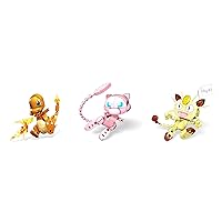 MEGA Pokémon Action Figure Building Toys for Kids, 1 Buildable Character and Accessory, Pikachu Bulbasaur Or Charmander, Sold Separately
