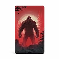 Red Moon Bigfoot Forest Card USB 2.0 Flash Drive 8G/64G Credit Card Thumb Drive Memory Stick Business Gift