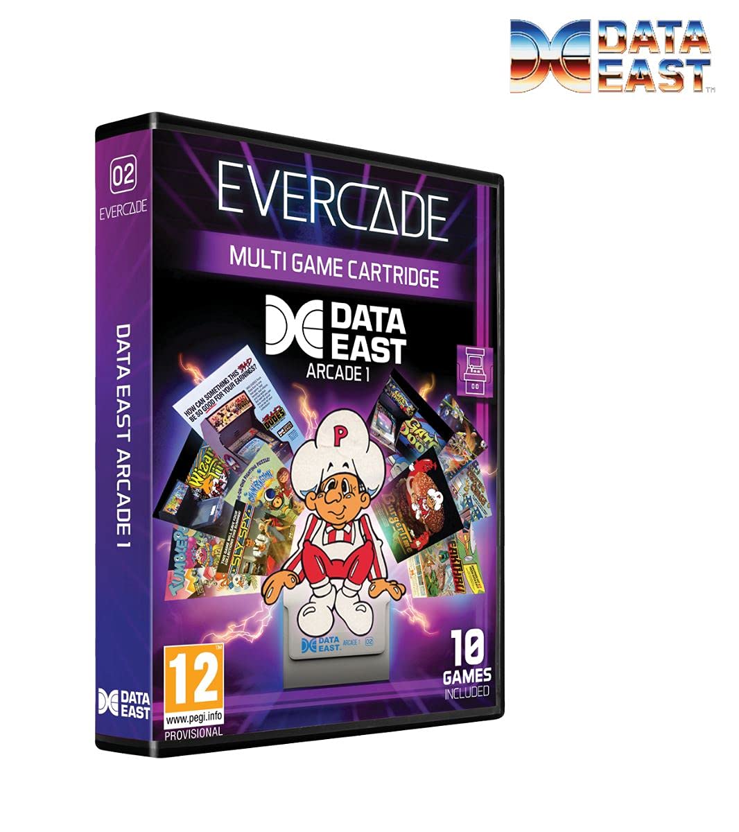 Blaze Evercade Data East Arcade Cartridge 1 - Nintendo DS