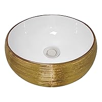 Gold Vessel Sink, 15.75