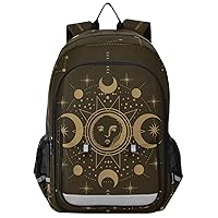 ALAZA Sun Magical Alchemy Backpacks Travel Laptop Backpack