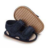 E-FAK Baby Boys Girls Summer Sandals Outdoor Beach Anti-Slip Rubber Soft Sole Newborn Toddler First Walker Shoes