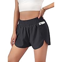 Blooming Jelly Women's Quick-Dry Running Shorts Workout Sport Layer Active Shorts with Pockets 1.75