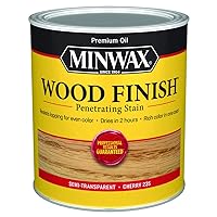 1 qt Minwax 70009 Cherry Wood Finish Oil-Based Wood Stain