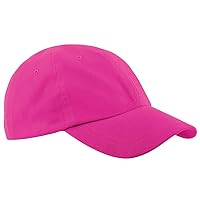 Junior Low Profile Baseball Cap/Schoolwear/Headwear (One Size) (Fuchsia)