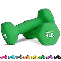 Balelinko Home Gym Equipment Workouts Strength Training Weight Loss Pilates Weights Yoga Sets Free Weights for Women, Men, Seniors and Youth