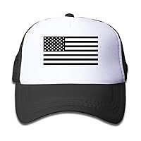 Kids USA American Flag Hat Mesh Trucker Baseball Cap for Boy Girl ¡­