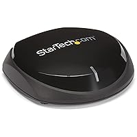 StarTech.com Bluetooth Audio Receiver with NFC - 3.5mm Jack/RCA/SPDIF (Toslink) - BT 5.0 - HiFi Wolfson DAC - Bluetooth Stereo Receiver for Speakers/PC/TV - Wireless Bluetooth Aux Adapter (BT52A)