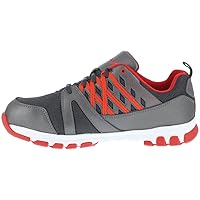 Reebok mens Sublite Work Safety Toe Athletic Work Industrial Construction Shoe, Grey, 7 Wide US