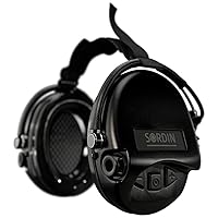 Supreme MIL AUX Active Ear Defenders - for Military & Special Forces - Neck Band & Foam Kits - Ear Muffs