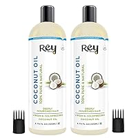 Cold Pressed Coconut oil for hair and skin - 100% Pure & Natural Hair Oil (400ml) - (200ml x 2) Cold Pressed Coconut oil for hair and skin - 100% Pure & Natural Hair Oil (400ml) - (200ml x 2)