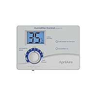 62 Automatic Digital Whole-House Humidifier Control Humidistat with Outdoor Temperature Sensor for AprilAire Whole-House Steam Humidifiers, Low Voltage 24VAC