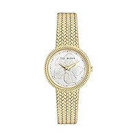 Ladies Stainless Steel Yellow Gold Bracelet Watch (Model: BKPEMF3029I)