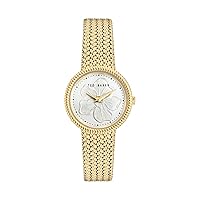 Ted Baker Ladies Stainless Steel Yellow Gold Bracelet Watch (Model: BKPEMF3029I)