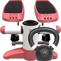 Mini Stepper - Pink Bundle with Kettlebell 9lb