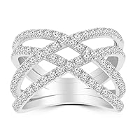 2.25 ct Ladies Brilliant Cut Diamond Anniversary Ring in Platinum