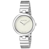 Gucci Swiss Quartz Stainless Steel Dress Silver-Toned Women's Watch(Model: YA141402)