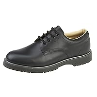 Grafters, M181, Men's Leather Uniform Shoe with PVC/Nitrile Sole