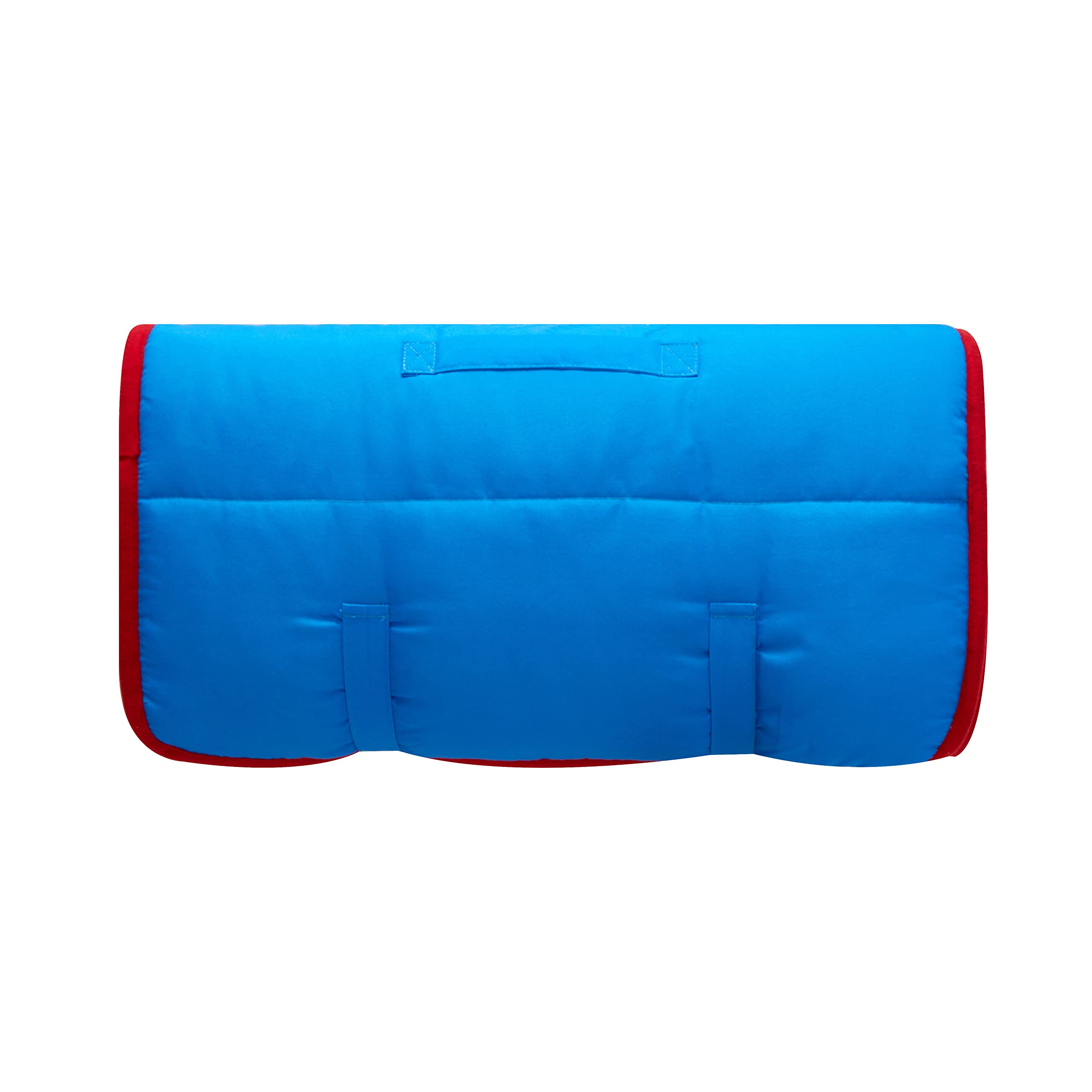 Super Soft Plush Toddler Quilted Nap Mat with Built in Blanket and Pillow
