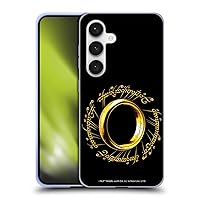 Head Case Designs Officially Licensed The Lord of The Rings The Fellowship of The Ring One Ring Graphics Soft Gel Case Compatible with Samsung Galaxy S24 5G