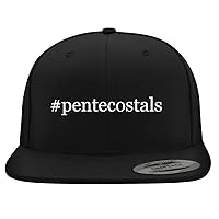 #Pentecostals - Yupoong 6089 Structured Flat Bill Hat | Trendy Baseball Cap for Men and Women | Snapback Closure
